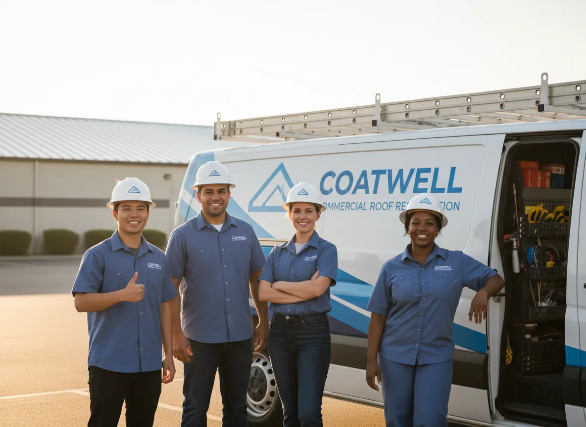 Commercial roof coating company in Greene, RI